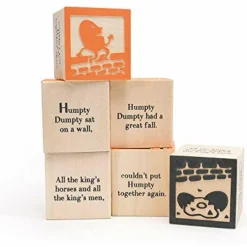 Wooden Nursery Rhyme Blocks