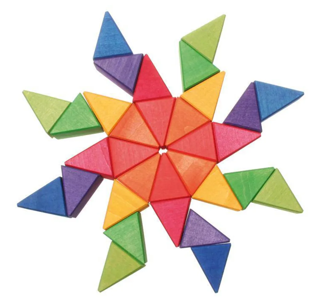 Wooden Octagon Puzzle Blocks