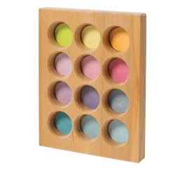 Wooden Pastel Sorting Board