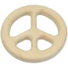 Wooden Peace Sign Baby Teether