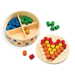 Wooden Peg Board Set