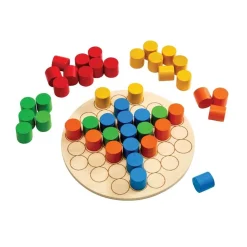 Wooden Peg Board Set