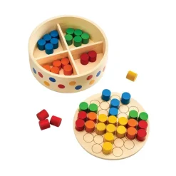 Wooden Peg Board Set
