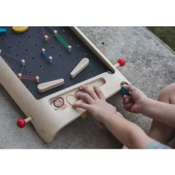 Wooden Pinball Game Set
