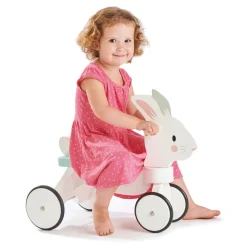 Wooden Rabbit Ride On Toy