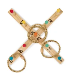 Wooden Ring Toss Game