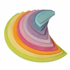 Wooden Semicircle Building Set
