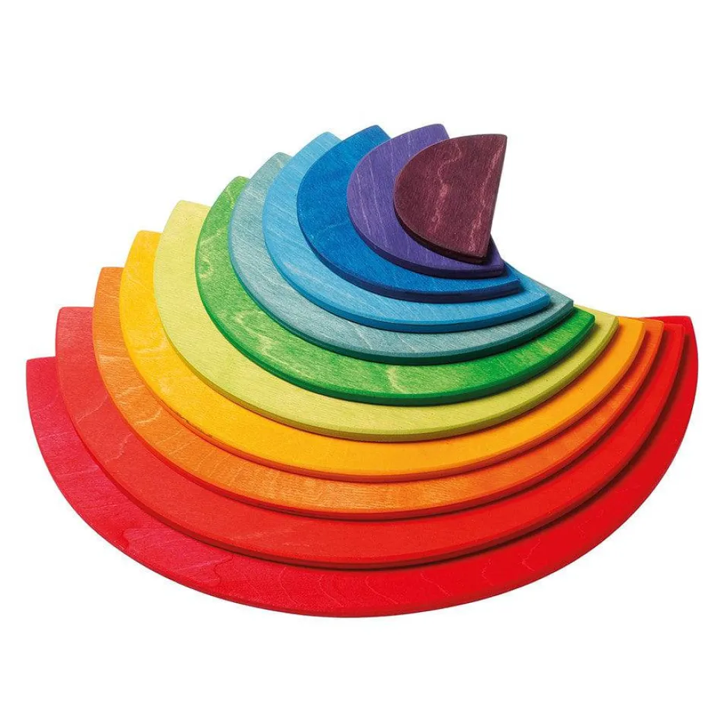 Wooden Semicircle Building Set