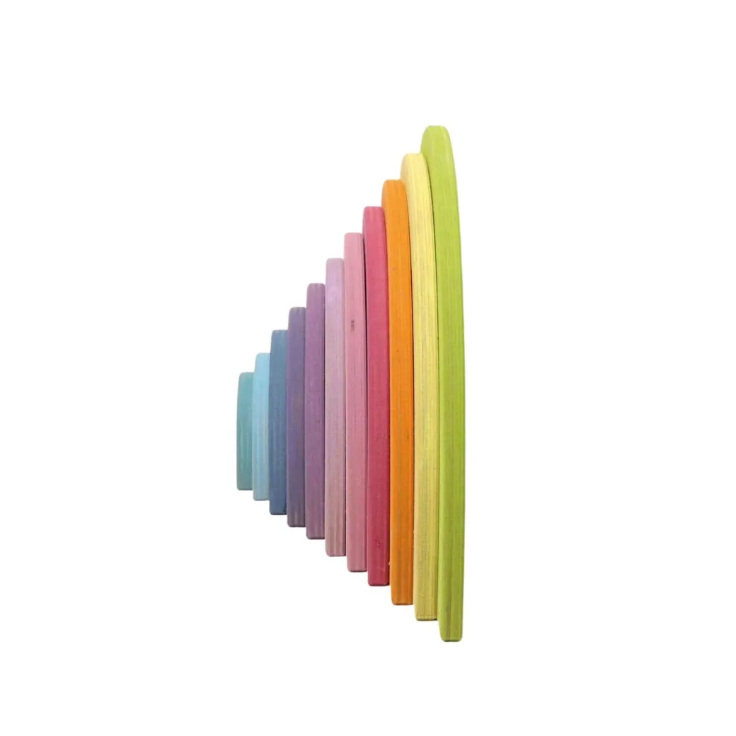 Wooden Semicircle Building Set
