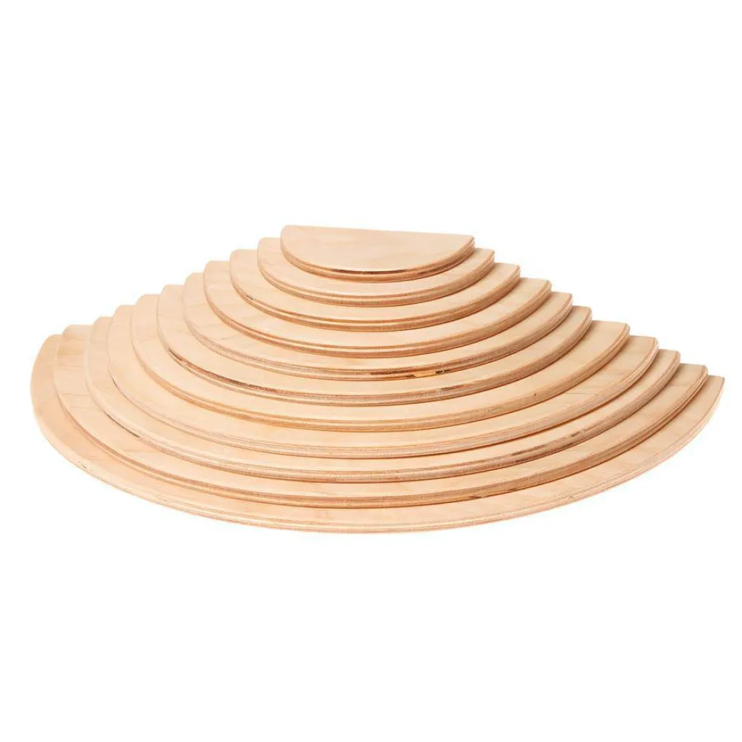 Wooden Semicircle Building Set