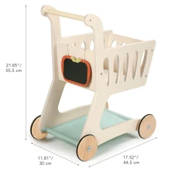 Wooden Shopping Cart