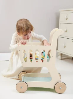 Wooden Shopping Cart