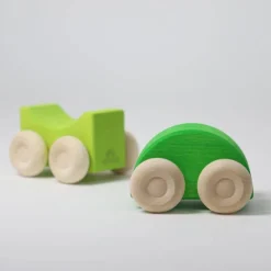 Wooden Stacking Cars