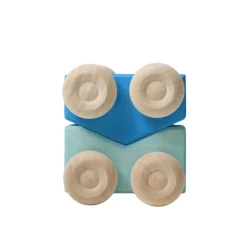 Wooden Stacking Cars