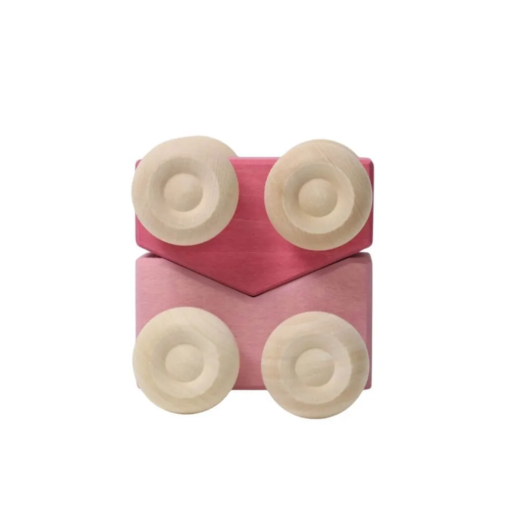 Wooden Stacking Cars