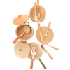 Wooden Tableware Set - Herbal Palette