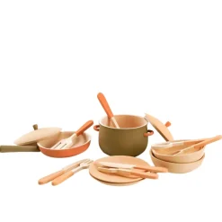 Wooden Tableware Set - Herbal Palette