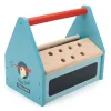 Wooden Tap Tap Tool Box Play Set