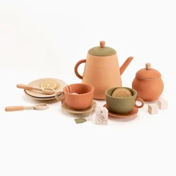 Wooden Tea Set- Herbal Palette