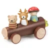 Wooden Timber Taxi