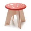 Wooden Toadstool Seat