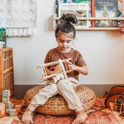 Wooden Toy Airplane