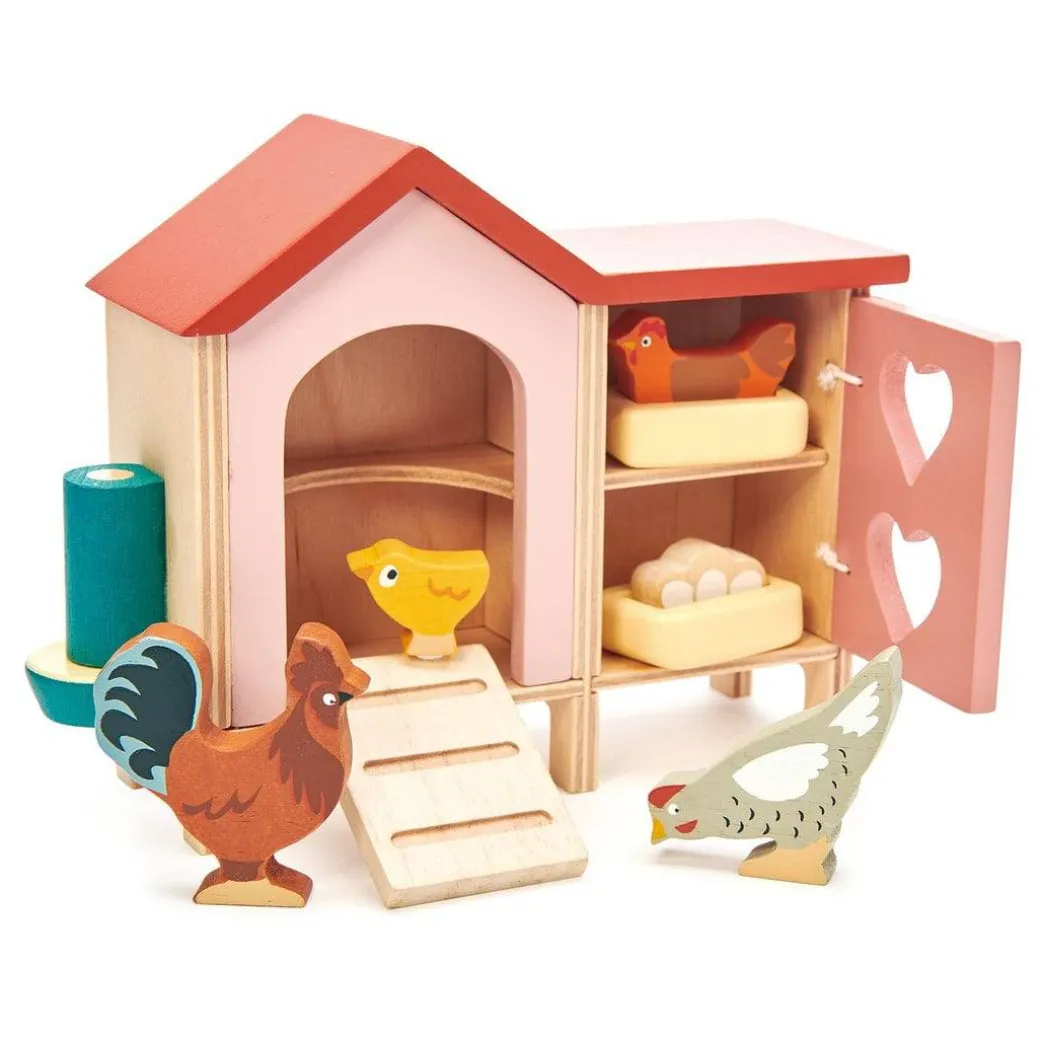 Wooden Toy Chicken Coop