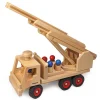 Wooden Toy Fire Truck