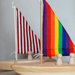 Wooden Toy Sailboat