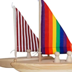 Wooden Toy Sailboat