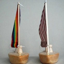 Wooden Toy Sailboat