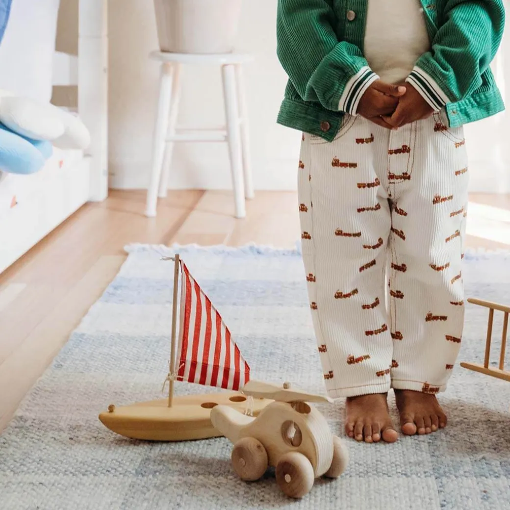 Wooden Toy Sailboat