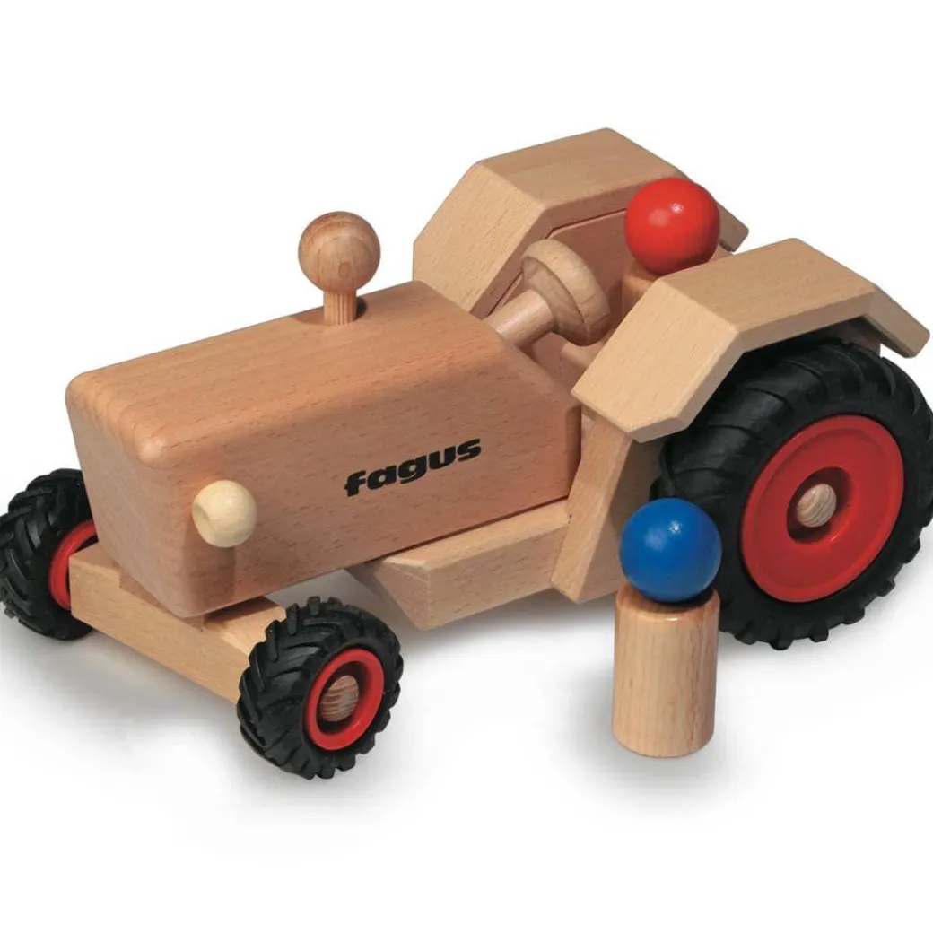 Wooden Toy Tractor