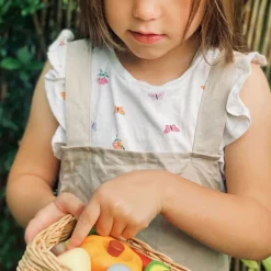 Wooden Veggie Basket