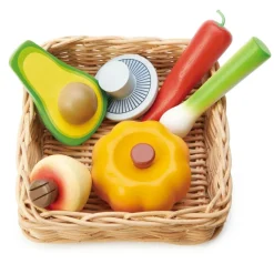 Wooden Veggie Basket