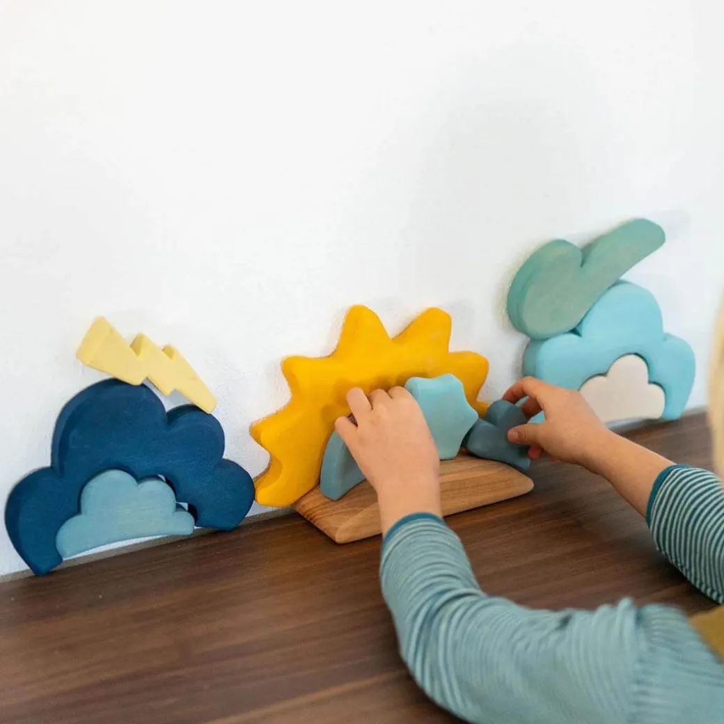 Wooden Weather Building Set
