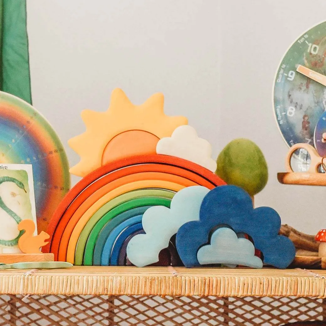 Wooden Weather Building Set