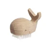 Wooden Whale Nail Brush