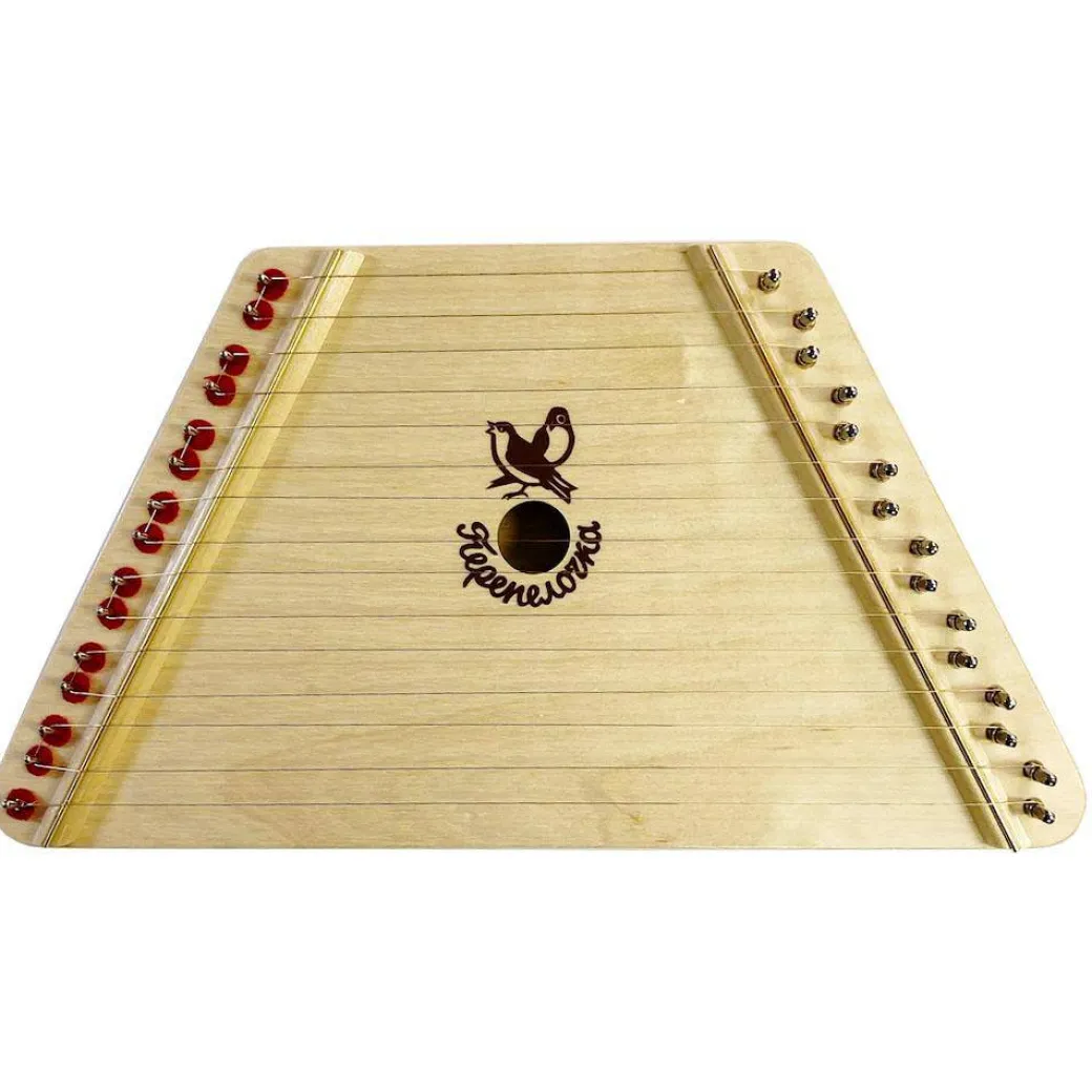 Wooden Zither with Case