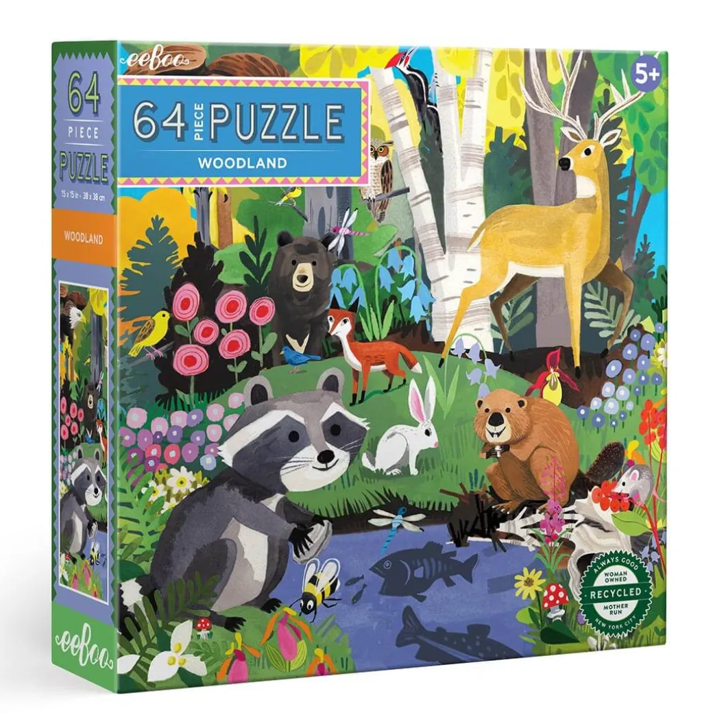 Woodland - 64 Piece Jigsaw Puzzle