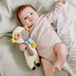 Woolbert the Ram Cuddly Baby Sensory Toy