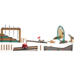 Zig & Go Wooden Music Building Game - 52 Piece Set